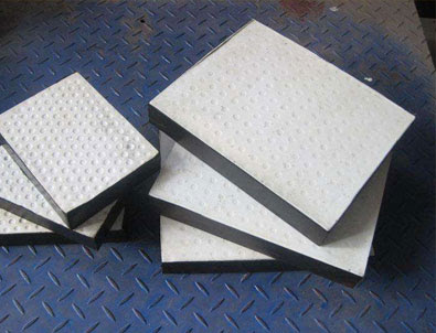 Bridge plate rubber bearings